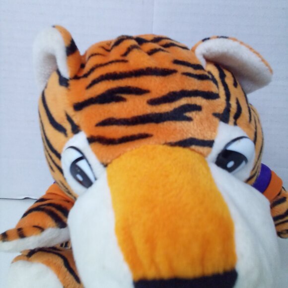 Clemson Tigers Talking Smashers Hand Puppet Go Tigers Working - Picture 3 of 9